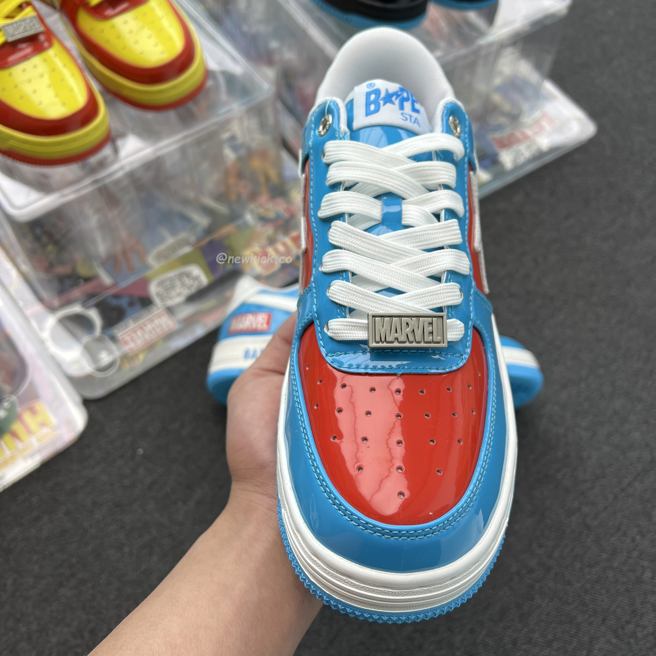 A Bathing Ape Bape Sta Marvel Comics Rocket Raccoon Thor Hulk Captain America Black Widow Iron Man  2022 (6) - newkick.vip